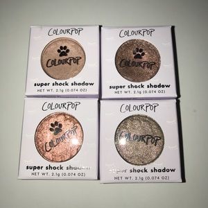 4 Colourpop Eyeshadows